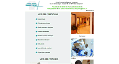 Desktop Screenshot of cdfe.ci